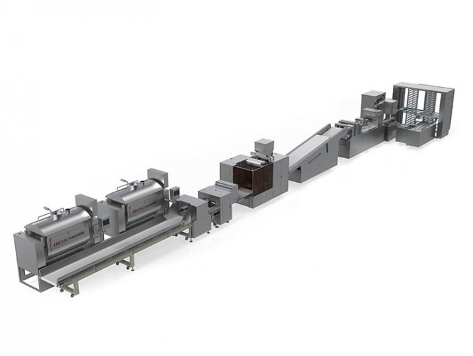 多功能仿生方饅頭生產(chǎn)線(xiàn)